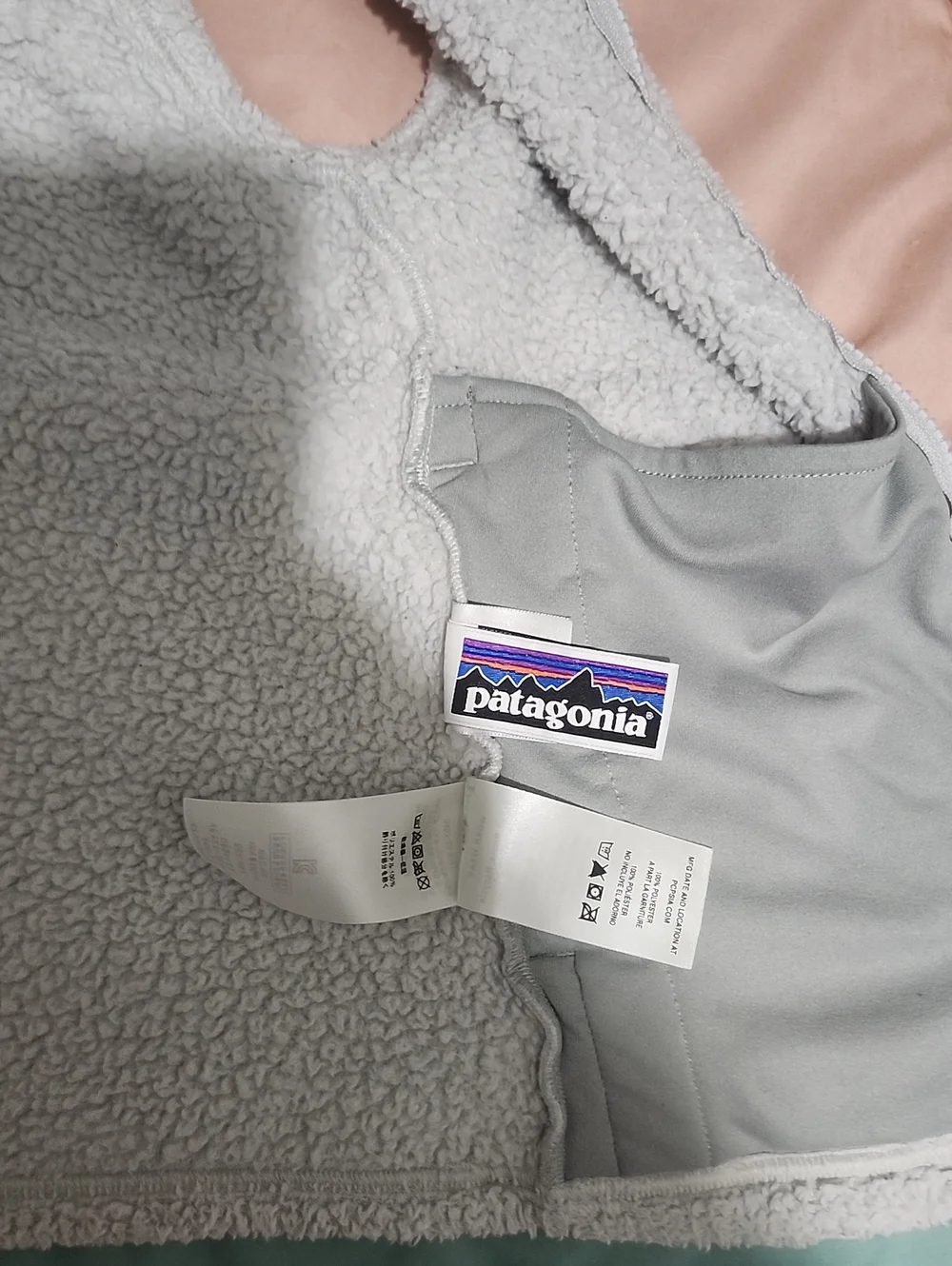 Patagonia Kids'  Fuzzy Fleece Vest